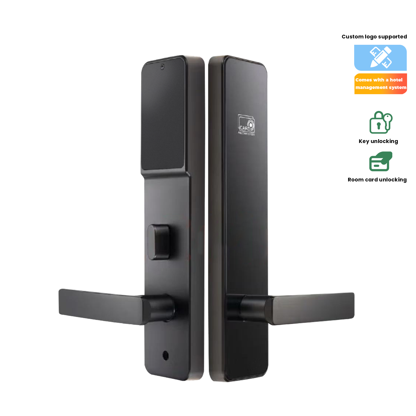 ファッションホテル一体型ドアロック カード解錠 スマートセー - Hotel Lock Card System のレビューと価格