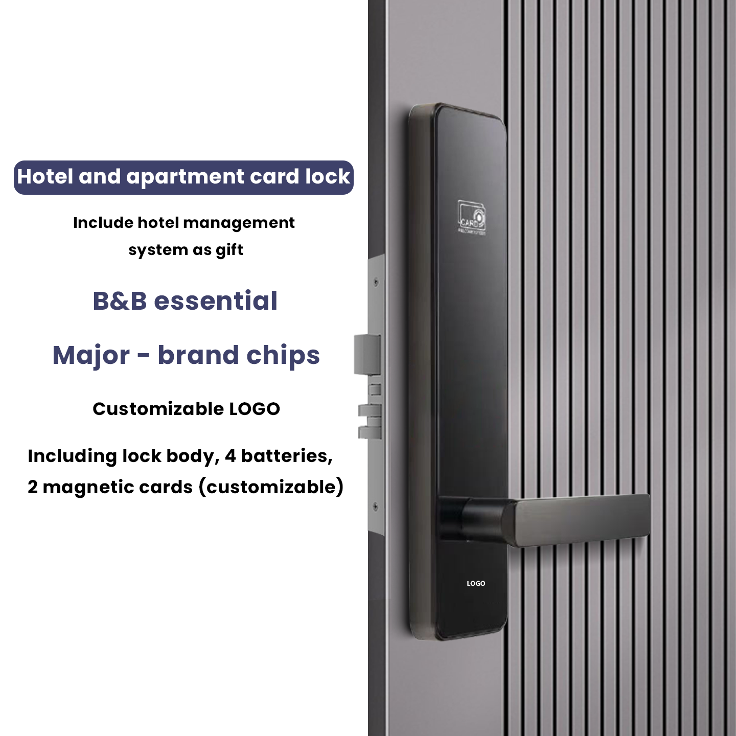 ファッションホテル一体型ドアロック カード解錠 スマートセー - Hotel Lock Card System のレビューと価格