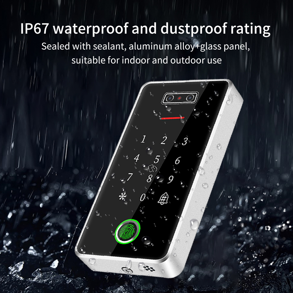 Ttlock-生体認証アクセス制御キーパッド,100フェイス - Door Access Control Keypad Rfid のレビューと価格