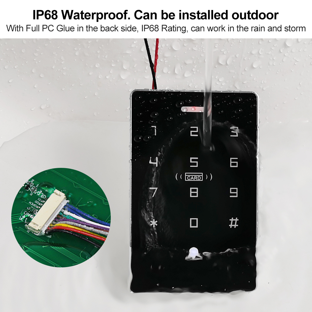 DIYドアアクセス制御システムキットIP68防水rfidキー - Access Control System Rfid Kit のレビューと価格